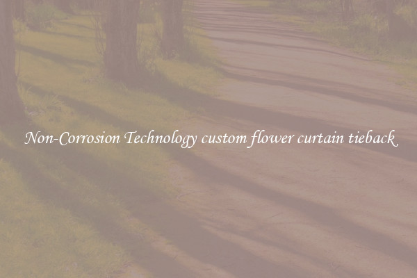 Non-Corrosion Technology custom flower curtain tieback