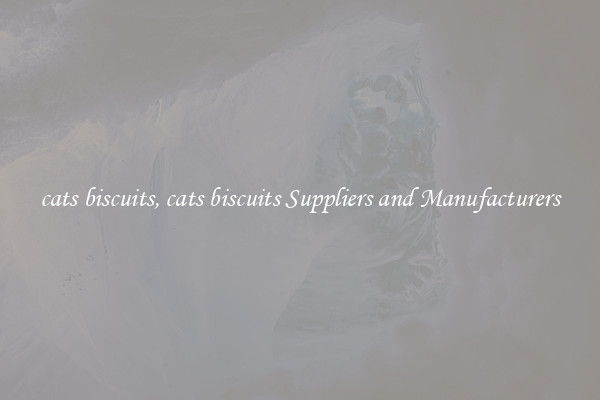cats biscuits, cats biscuits Suppliers and Manufacturers